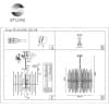 Подвесная люстра ST Luce Teramo SL1628.103.08