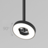 Уличный светильник подвесной Elektrostandard Verano 35185/H черный