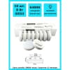Ecola Light GX53 LED 8,0W Tablet 220V 6400K 27x75 матовая 30000h (1 из ч/б уп. по 10) T5DD80ELC
