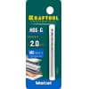 KRAFTOOL HSS-G 2.0 х49мм, Сверло по металлу HSS-G, сталь М2(S6-5-2) 29651-2