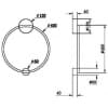 Настенный светильник Maytoni Halo MOD005WL-L24BSK