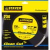 Круг отрезной для УШМ STAYER Ø 230х22.2 мм, алмазный, сплошной 3664-230_z01
