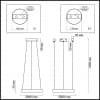 Подвесной светильник ODEON LIGHT BRIZZI 3885/35LA