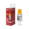 Лампа светодиодная IN HOME LED-JC-COB 5Вт 12В G4 4000К 520Лм 4690612060262