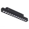 Трековый светильник для низков. шинопровода IP20 LED 4000K 12W 48V FLUM 358418 SHINO NT20 027 черн