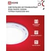 Светильник встраиваемый IN HOME GX53R-deco ТОЧКИ-ПОЛОСКИ-WH под лампу GX53 белый 4690612044408
