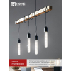 Лампа светодиодная IN HOME LED-T30-deco 11Вт 230В Е27 4000К 1270Лм 300мм прозрачная 4690612050904