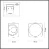 Настенный светильник ODEON LIGHT Miko 4222/8WL