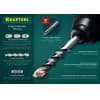 Бур по бетону KRAFTOOL 10 x 110 мм, SDS-Plus 29320-110-10_z01