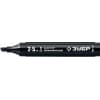ЗУБР МП-300К черный, 2-5 мм клиновидный перманентный маркер с увелич объемом 06323-2