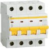 Автоматический выключатель IEK ВА47-29 4Р 50А 4,5кА х-ка С MVA20-4-050-C