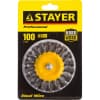 Щетка дисковая для дрели STAYER 100 мм 35115-100
