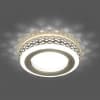 Встраиваемый светильник Gauss Backlight BL085 хром/белый GU5.3 3W Led 3000K