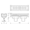 Прожектор уличный Arlight LINE WALLWASHER 027282