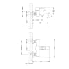 Смеситель Lemark Evitta (LM0514C) для ванны