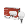 Лампа светодиодная IN HOME LED-ШАР-VC 4PACK 14Вт 230В Е14 4000К 1330Лм (4шт./упак) 4690612052359