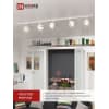 Светильник трековый под лампу с подсветкой IN HOME TR-GX53-TL 52RW GX53 белый серии TOP-LINE 4690612043753