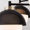 Потолочная люстра Eurosvet Nocciola 70106/6 черный
