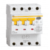 Дифференциальный автоматический выключатель IEK АВДТ 34 C25 300мА MAD22-6-025-C-300
