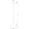 Уличный светильник подвесной Elektrostandard Bevel 35184/H черный