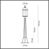 Odeon Light Mavret 4961/1F