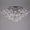 Люстра хрустальная Eurosvet Crystal 10081/12 хром/прозрачный хрусталь Strotskis