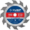 ЗУБР Стройрез 190х30мм 12Т, диск пильный по строительной древесине 36931-190-30-12