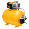 Насосная станция PSL1100X, 1100 Вт, 3600 л/ч, ресивер 50 л, подъем 45 м, нержавейка Denzel 97311
