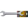 Гаечный ключ рожковый KRAFTOOL 30х32 мм, Cr-V сталь, хромированный 27033-30-32