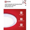 Светильник встраиваемый IN HOME GX53R-deco РЕСНИЧКИ-WH под лампу GX53 белый 4690612044385