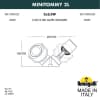 Фасадный светильник FUMAGALLI MINITOMMY 2L. 3M1.000.000.WXU2L