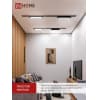 Светильник трековый линейный светодиодный поворотный IN HOME LTR-01R-TL 20Вт 4000К 2000Лм 345мм IP40 120 градусов черный серии TOP-LINE 4690612045511