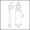 Наземный светильник Odeon Light Vart 6654/10GL