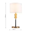 Интерьерная настольная лампа Roshe 2624-1T Favourite