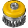 Щетка чашечная для УШМ STAYER Ø 80 мм 80 мм, 35137-080
