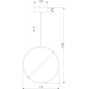 Подвесной светильник Eurosvet Element 90281/1 хром