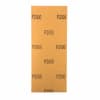 Шлифлист на бумажной основе, P 2000, 115 х 280 мм, 5 шт., водостойкий Matrix 757063