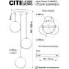 Подвесной светильник Citilux Адам Смарт CL228A031