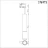 Трехфазный трековый cветильник, провод 1м IP20 GU10 50W 220V MAIS 370773 PORT NT21 000 белый   NOVOTECH MAIS 370773