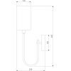 Бра Eurosvet Abbey 60164/1 никель