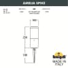 Ландшафтный светильник FUMAGALLI AMELIA SPIKE DR2.572.000.LYF1R
