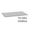 Коврик для ванной Fixsen Link  серый 50х80 см. (FX-5002K)
