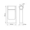 Наземный светильник Arlight FRAME ROTARY 020344(1)