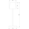 Уличная настольная лампа Elektrostandard Mist TL70220 черный