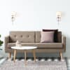 Бра Eurosvet Madera 10093/1 хром/прозрачный хрусталь Strotskis