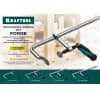 FORGE FF-160/80 струбцина тип F 160/80 мм, 300 кгс, KRAFTOOL 32014-080-160
