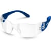 Облегчённые прозрачные защитные очки ЗУБР БАРЬЕР линза устойчивая к царапинам и запотеванию, открытого типа 110487