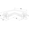 Коннектор угловой Elektrostandard Slim Magnetic 85124/00