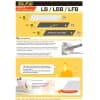 Лезвие OLFA сегментированное, 8 сегментов, 18 мм, 50 шт, в боксе OL-LB-50