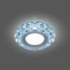 Встраиваемый светильник Gauss Backlight BL050 кристалл/хром GU5.3 Led 4100K